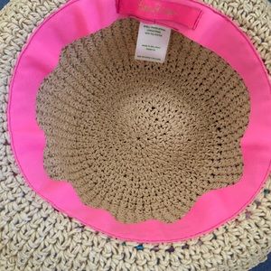 Lilly Pulitzer straw hat